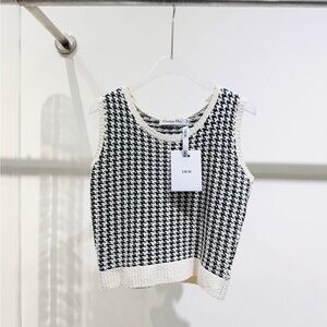 Authentic Dior Monochrome Knit Top